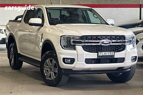 White 2023 Ford Ranger Ute Tray XLT HI-RIDER R