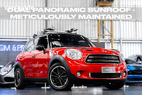 Red 2015 Mini Countryman SUV COOPER D F