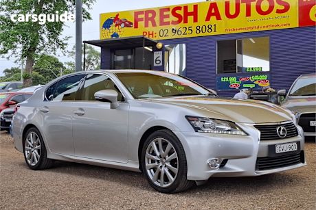 Silver 2014 Lexus GS Sedan GS250 LUXURY R