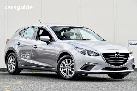 Silver 2014 Mazda Mazda3 Hatch MAXX F