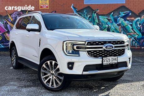 White 2024 Ford Everest Wagon Platinum (4Wd)