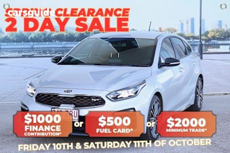 Silver 2019 Kia Cerato Hatchback Gt (Turbo)
