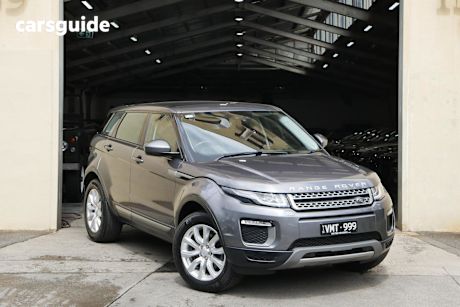 Grey 2017 Land Rover Range Rover Evoque SUV TD4 150 SE 4X4