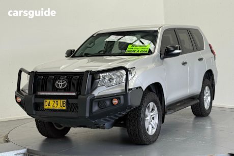 Silver 2021 Toyota Landcruiser Prado Wagon Gx