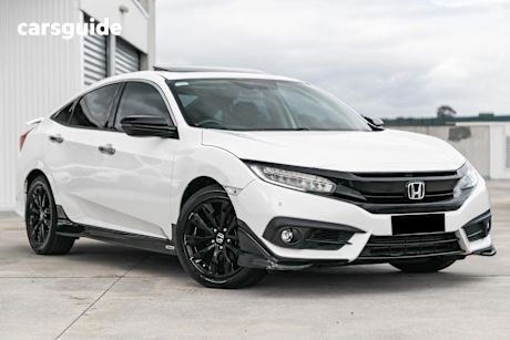 White 2017 Honda Civic Sedan Rs