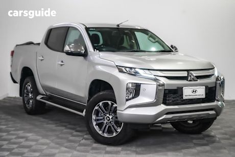 Silver 2020 Mitsubishi Triton Double Cab Pick Up Gls (4X4)