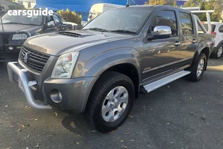 Grey 2008 Holden Rodeo Ute Tray LX 4X4