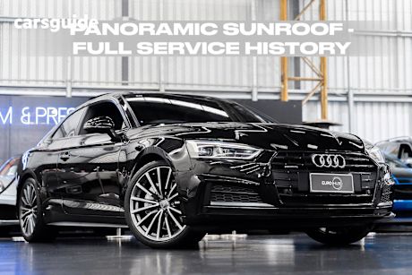 Black 2017 Audi A5 Coupe SPORT 4WD