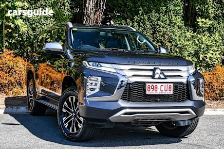 Grey 2021 Mitsubishi Pajero Sport SUV EXCEED 4X4