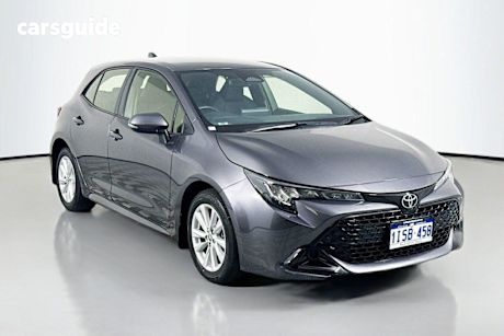 Silver 2023 Toyota Corolla Hatchback Ascent Sport + Convenience Pk