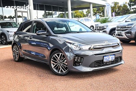 Grey 2021 Kia RIO Hatchback Gt-Line