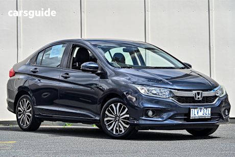 Blue 2017 Honda City Sedan VTI-L F