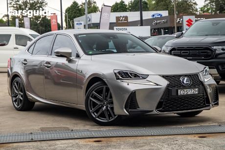 Grey 2019 Lexus IS Sedan IS300H F SPORT R