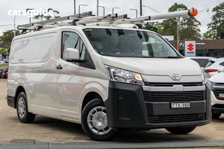 White 2021 Toyota HiAce Commercial GDH300R R