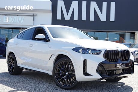 White 2025 BMW X6 Coupe Xdrive30D M Sport Mhev