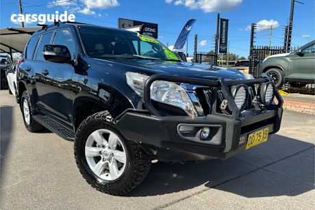 Black 2016 Toyota Landcruiser Prado Wagon Gxl (4X4)