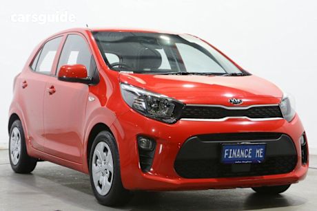Red 2021 Kia Picanto Hatchback S (Pe)