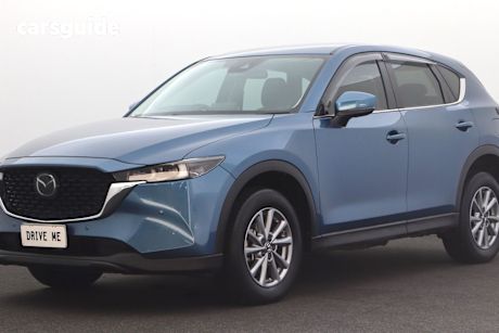 Blue 2022 Mazda CX-5 SUV TOURING 4X4