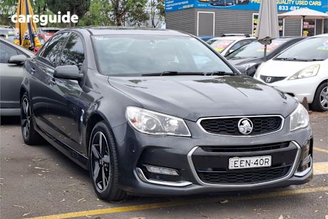 Grey 2017 Holden Commodore Sedan Sv6
