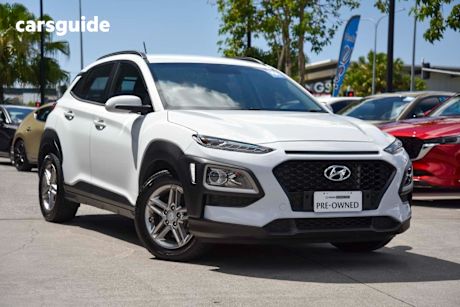 White 2017 Hyundai Kona Wagon Active Awd