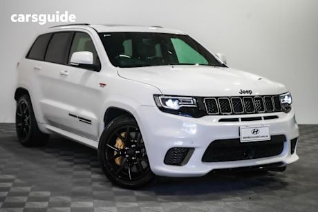 White 2018 Jeep Grand Cherokee Wagon Trackhawk (4X4)