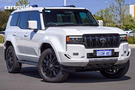 White 2025 Toyota Landcruiser Prado SUV
