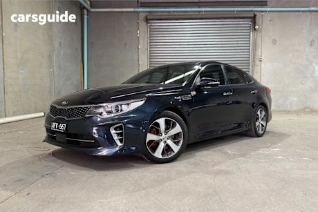 Blue 2015 Kia Optima Sedan GT F