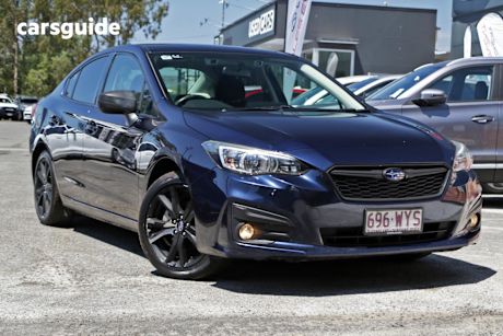 Blue 2017 Subaru Impreza Sedan 2.0I 4WD