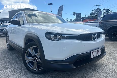 White 2021 Mazda MX-30 Wagon G20E Astina Mhev