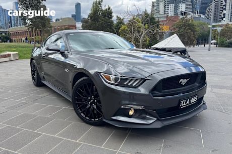 Grey 2017 Ford Mustang Coupe GT R