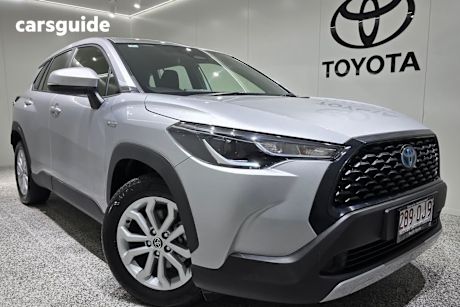 Silver 2023 Toyota Corolla Cross SUV GX F