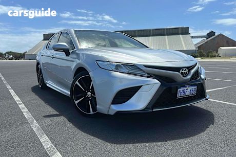 Silver 2020 Toyota Camry Sedan SX F