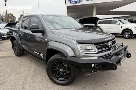 Grey 2022 Volkswagen Amarok Dual Cab Utility Tdi580 W580 4Motion