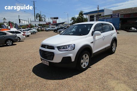 White 2015 Holden Captiva Wagon 7 Ls (Fwd)