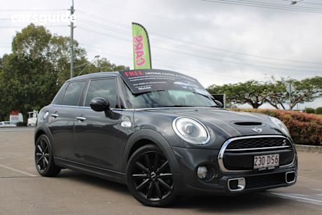 Grey 2015 Mini Cooper Hatchback S 5D Hatch
