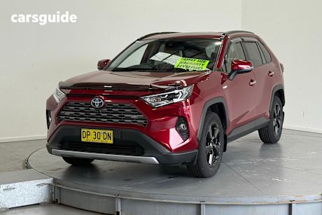 Red 2019 Toyota RAV4 SUV CRUISER F