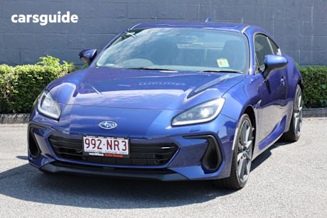 Blue 2024 Subaru BRZ Coupe S R