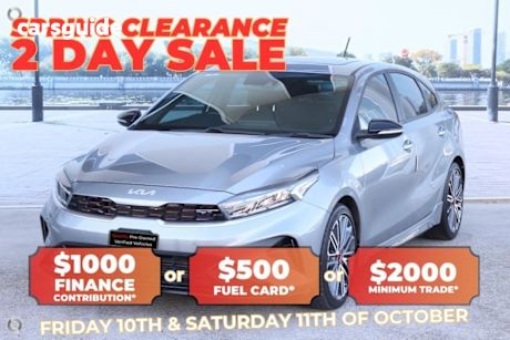 Grey 2022 Kia Cerato Hatchback Gt