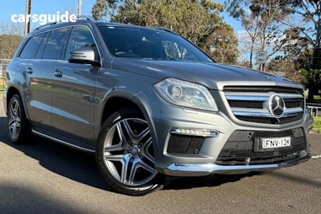 Silver 2013 Mercedes-Benz GL-Class SUV GL500 4X4