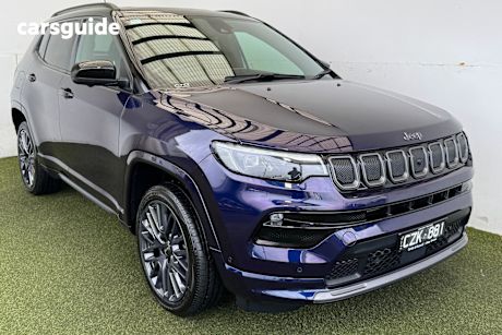 Blue 2022 Jeep Compass SUV S-LIMITED 4X4
