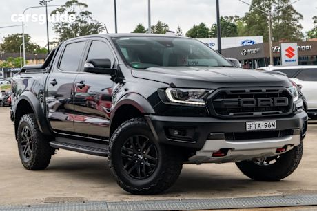 Black 2021 Ford Ranger Ute Tray RAPTOR X 4X4
