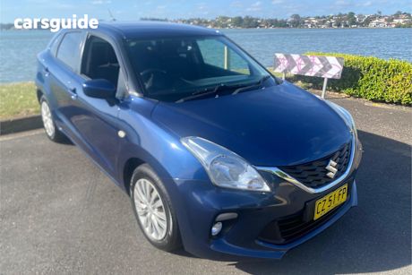 Blue 2020 Suzuki Baleno Hatch GL F