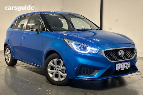 Blue 2024 MG MG3 Hatchback Core