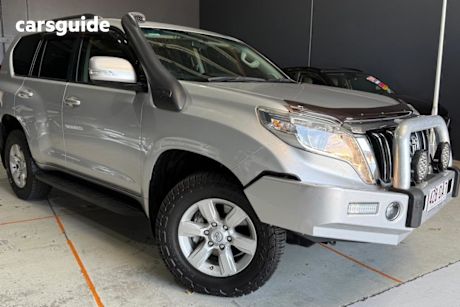 Silver 2015 Toyota Landcruiser Prado Wagon Gxl (4X4)