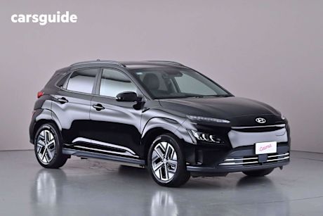 Black 2023 Hyundai Kona Wagon Highlander Elec Ttr Ext Range