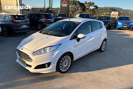 White 2014 Ford Fiesta Hatch SPORT F