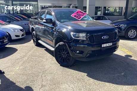 Black 2020 Ford Ranger Double Cab Pick Up Fx4 3.2 (4X4) Special Edition