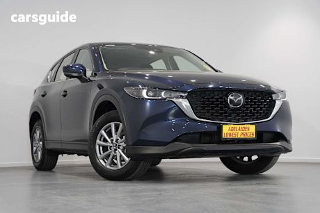 Blue 2023 Mazda CX-5 SUV G20 MAXX F