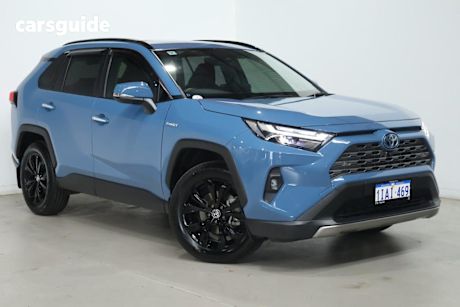 Blue 2023 Toyota RAV4 SUV CRUISER F