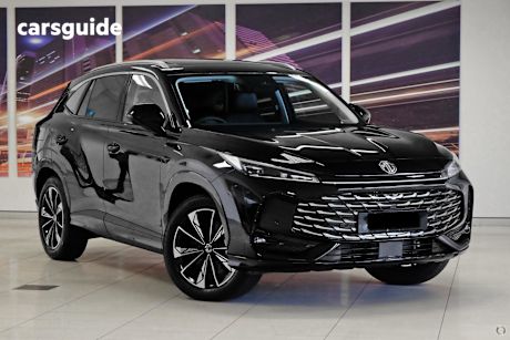 Black 2025 MG HS Wagon Essence